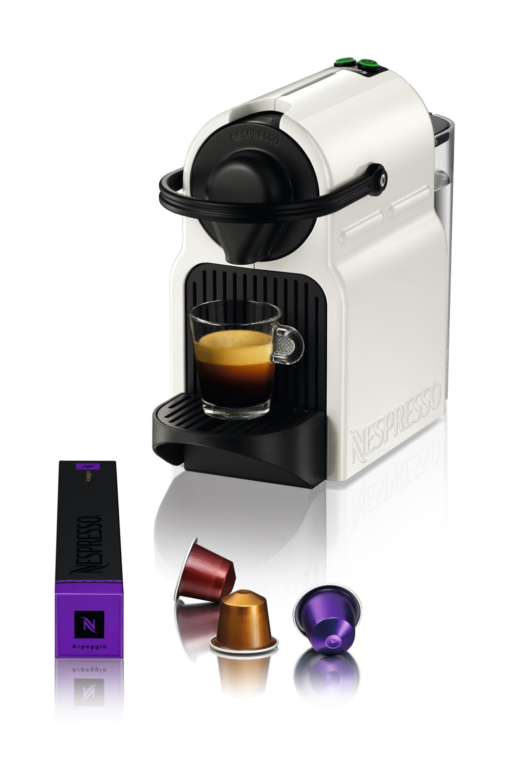 Machine à Café Inissia Blanche – Espresso 19 Bars Réservoir 0,7L