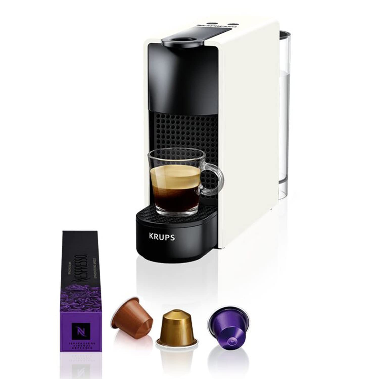 Machine à Café Essenza Mini Blanche à Capsules – Compacte & Légère