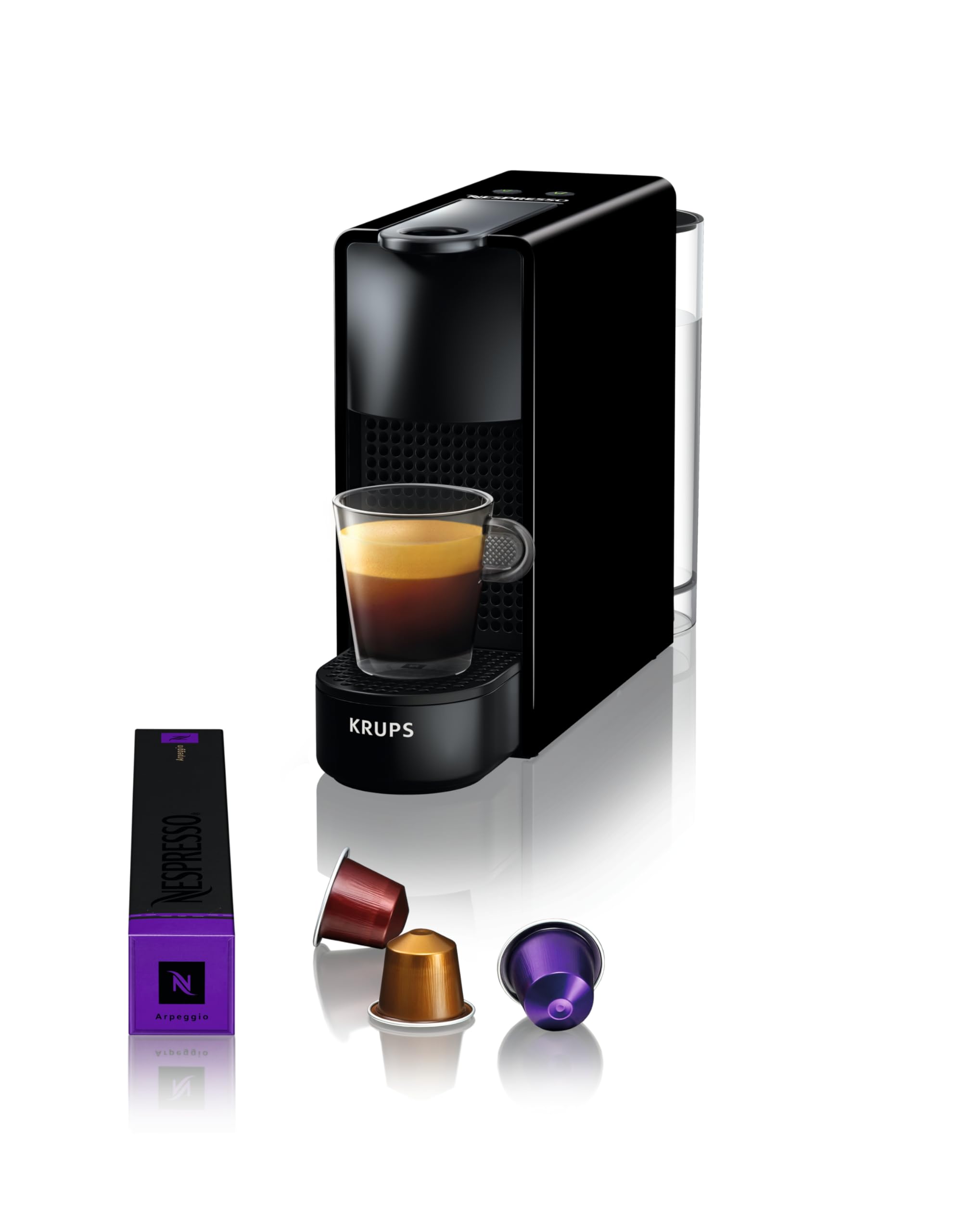 Machine à Café Essenza Mini Noir à Capsules – Ultra-Compacte