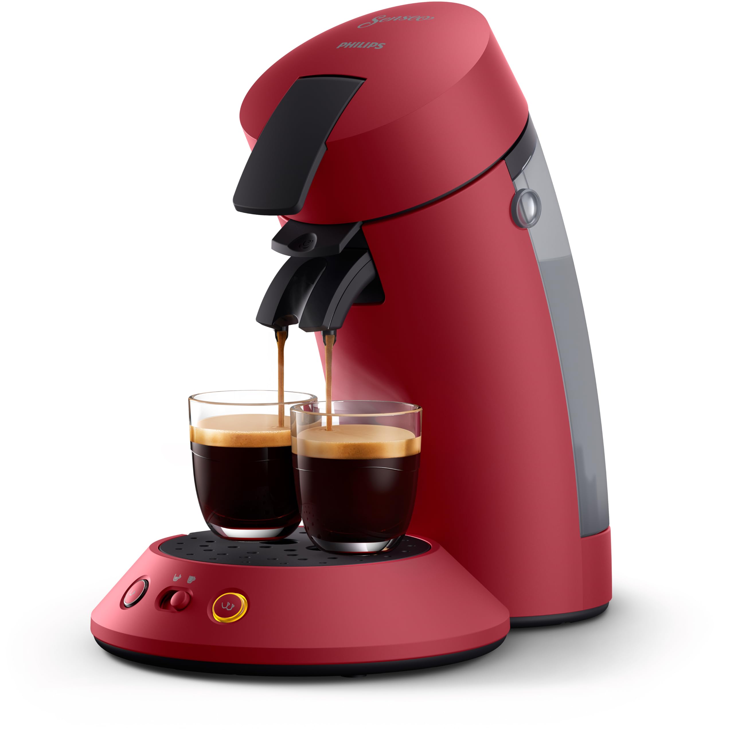SENSEO Original Plus Machine à Café à Dosettes Rouge CSA210/91