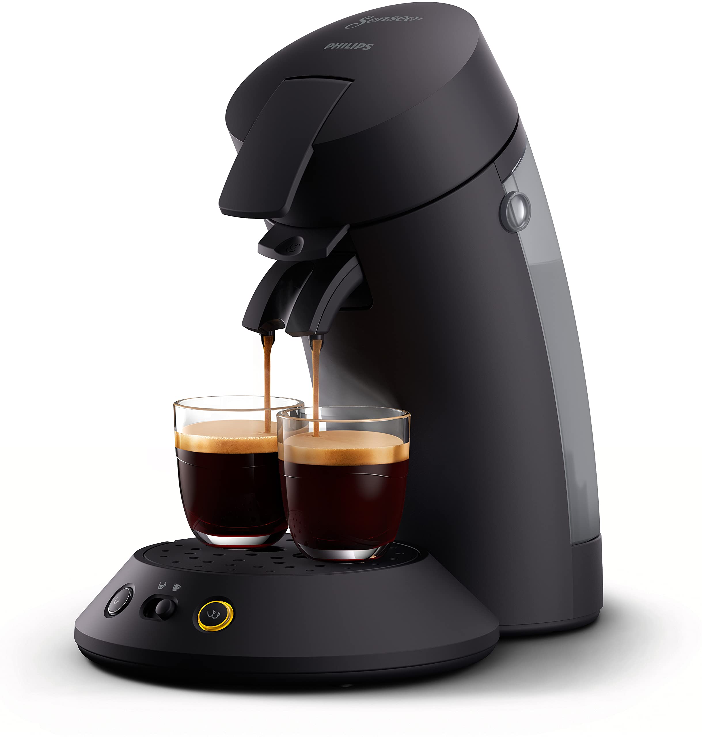 SENSEO Cafetière à Dosettes Noir CSA210/22 – Crema Plus & Coffee Boost